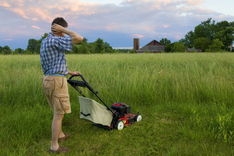 Elderly Lawn Mowing